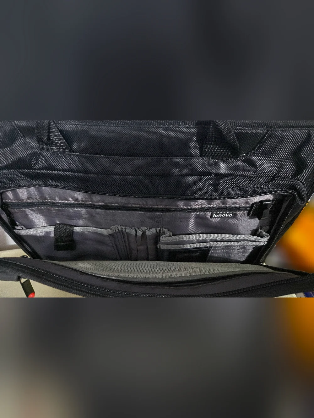 Black Laptop Briefcase for Men - Slim Professional Carry Case - ThinkPad